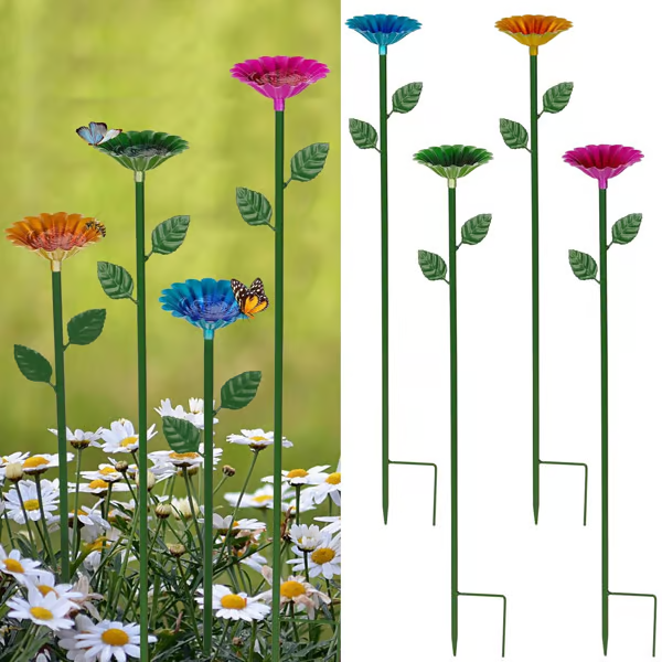 🐝🌷 Bienen- und Schmetterlingstrinkbrunnen aus Metall🎁