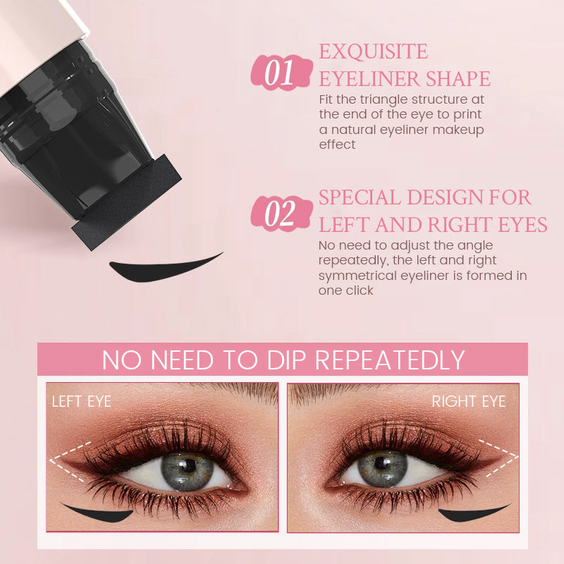 Stämpel för eyeliner i ett stycke