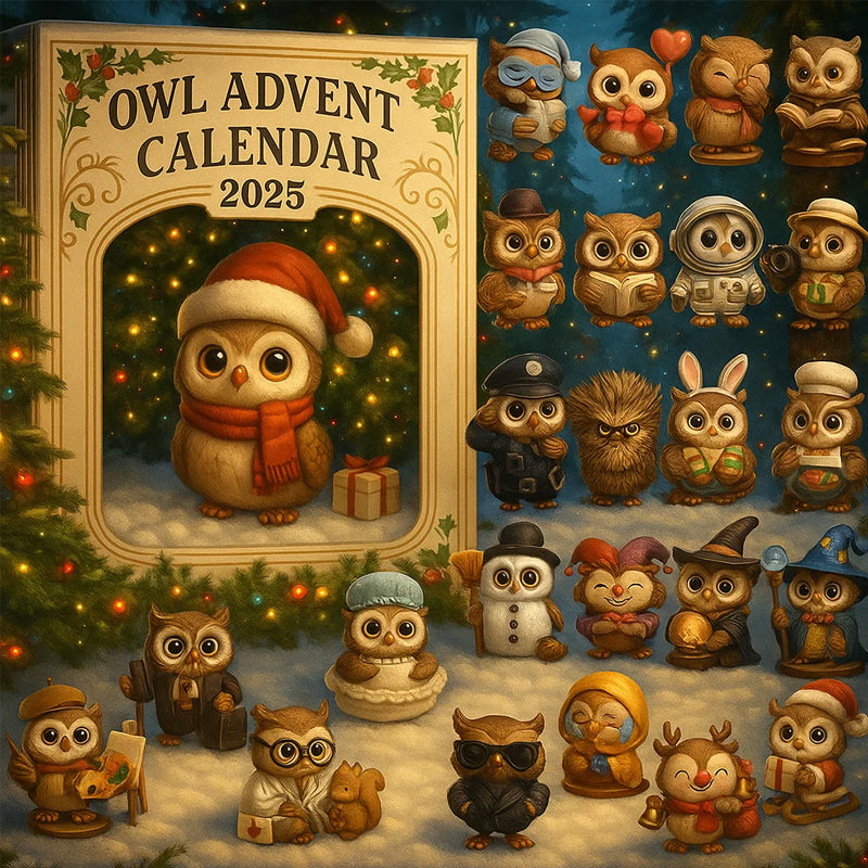 🦉 Calendrier de l'Avent Hibou 2025