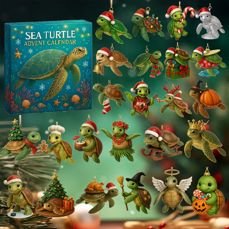 🌊🐢 Calendrier de l'Avent Tortue de mer 2025