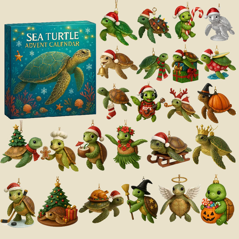 🌊🐢 Calendrier de l'Avent Tortue de mer 2025
