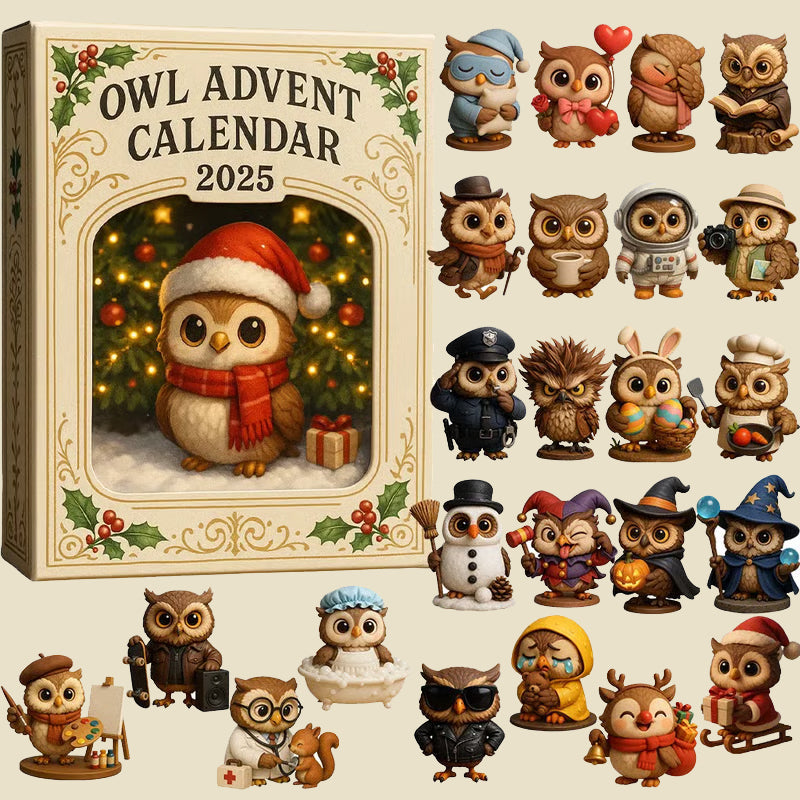 🦉 Calendrier de l'Avent Hibou 2025