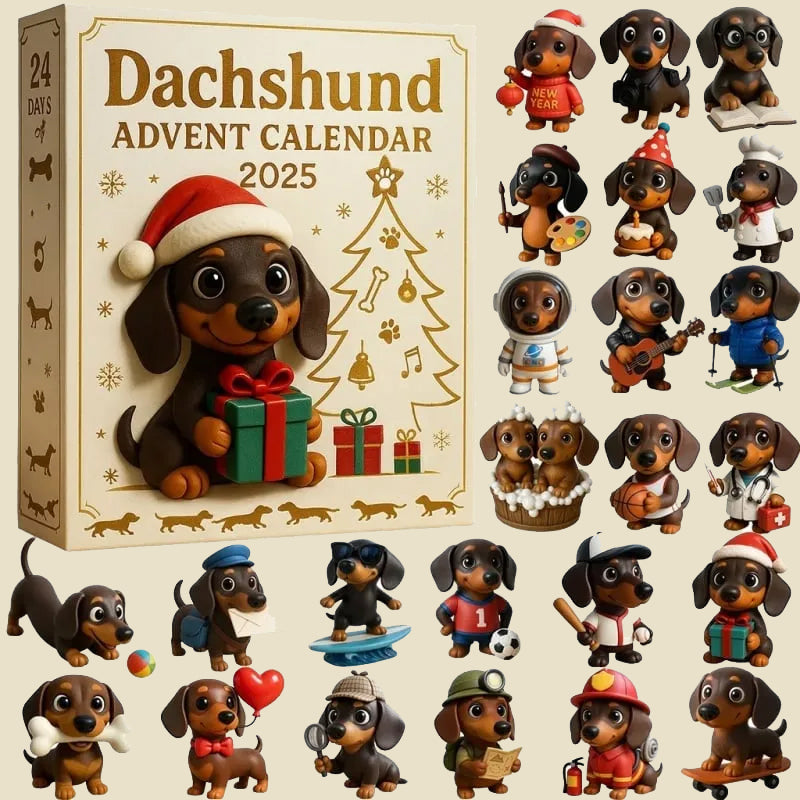 🐾 Calendrier de l'Avent Teckel 2025