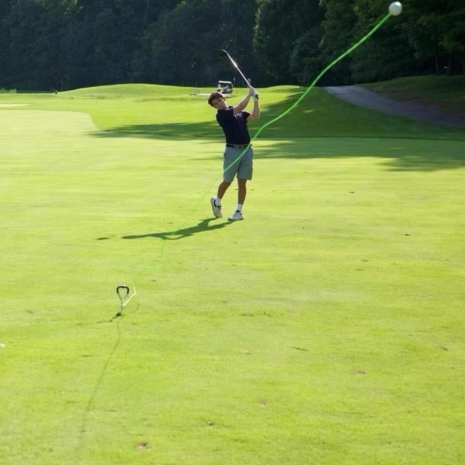 Golfträningsverktyg för drivers och järnklubbor
