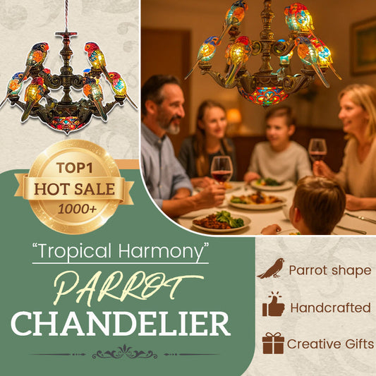 🦜 ”Tropical Harmony” papegojlykta – lys upp tropikernas magi