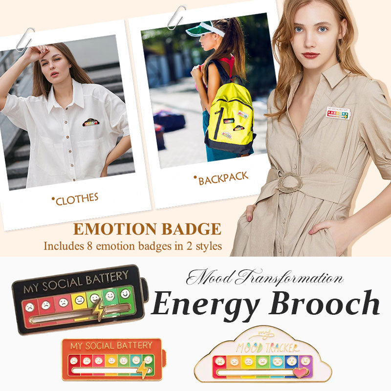 Mood Transformation Energy Brooch