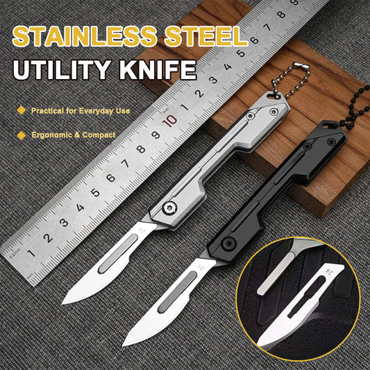 Universalmesser aus rostfreiem Stahl