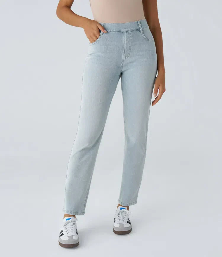Lotte | Elastische und bequeme Hose mit hoher Taille