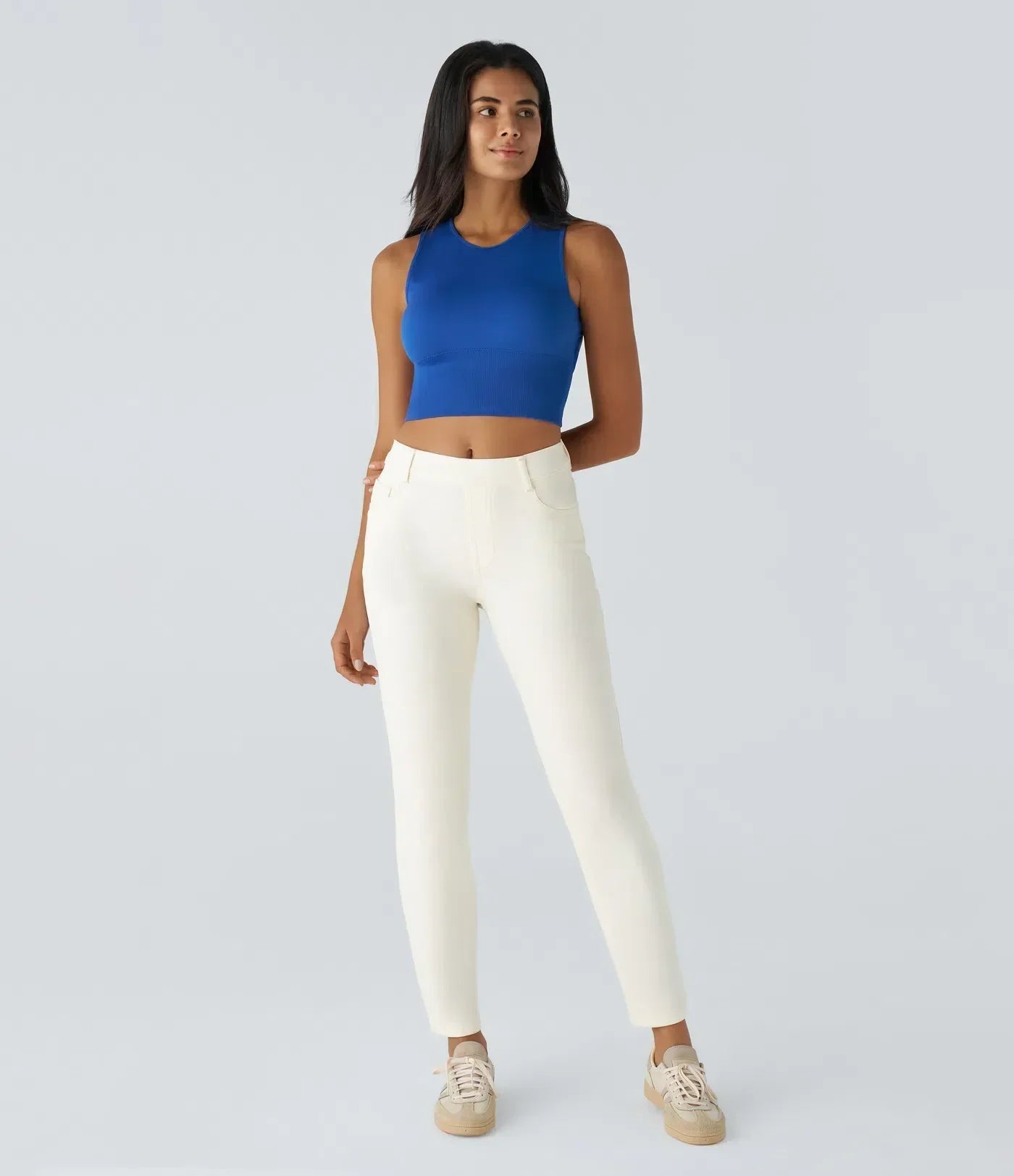 Lotte | Elastische und bequeme Hose mit hoher Taille