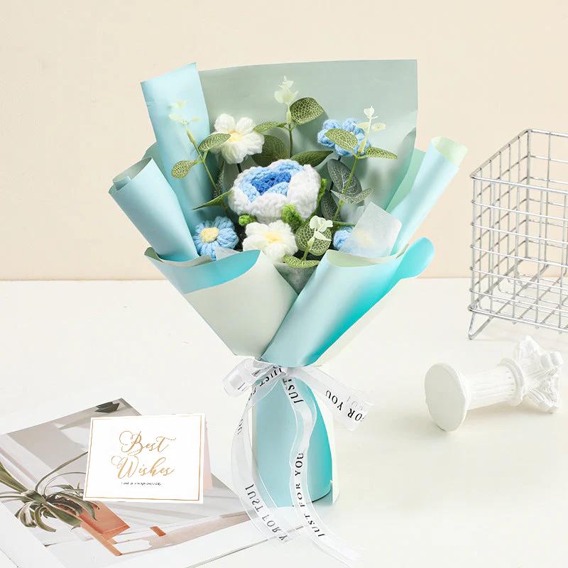 💕Mother's Day Special 💕Handmade Delicate Crochet Flower Bouquet