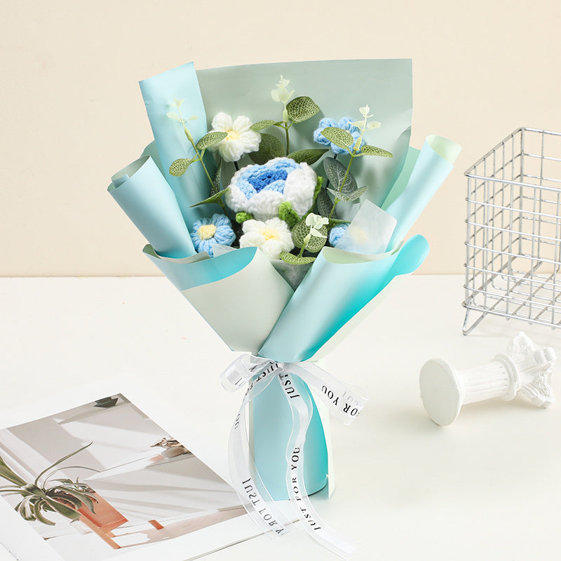 💕Mother's Day Special 💕Handmade Delicate Crochet Flower Bouquet